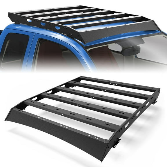 POFENZE Roof Rack for 2005-2023 Toyota Tacoma Access Cab Rooftop Rack Cargo Carrier for Tacoma