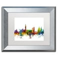 thumbnail image 2 of Trademark Fine Art "Venice Italy Skyline White" Canvas Art by Michael Tompsett, White Matte, Silver Frame, 2 of 4