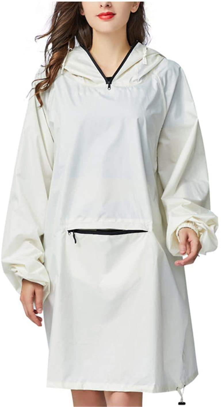 womens rain poncho with hood