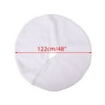 thumbnail image 3 of Bigersell White Christmas Tree Skirt Christmas Tree Plush Skirt Decoration for Holiday Party Christmas Tree Mat Christmas Tree Skirts Multicolor L, 3 of 3
