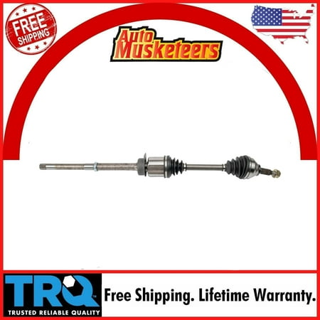 TRQ Front CV Axle Shaft Assembly RH Passenger Side for 11-14 Explorer 3.5L AWD 4WD