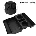 thumbnail image 5 of BTOER Armrest Lower Center Console Cup Holder Lower Tray For Hyundai Santa Fe 2024 +, 5 of 9