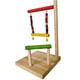 thumbnail image 3 of Soporte de de Percha de para Pájaros, Soporte de Jaula de Juguete de Entrenamiento para Pájaros Y Grandes jinwen Soporte de percha para pájaros y loros, 3 of 8