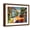 Brown Frame, variant on Art.com French Quarter Summer Day Art Print by Diane Millsap, White Frame Wall Art, 29" x 23"