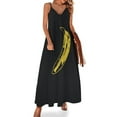 thumbnail image 1 of Vestido sin mangas turquesa agrietado oxidado Vestidos de moda para mujer Vestidos de noche para mujer, 1 of 7