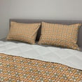 thumbnail image 2 of Geometric Comforter & Sham Bedding Set, Symmetric Repetition with Polygonal Shapes Tile, 3 pcs Duvet Set Microfiber Filling Quilt, 5 Sizes, Multicolor, by Ambesonne, 2 of 4