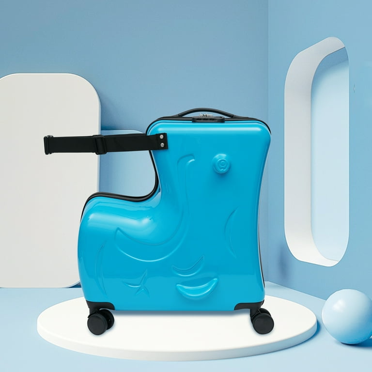 Reeben ride sales on suitcase