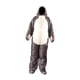 thumbnail image 3 of Saco de dormir momia, saco de dormir para acampar al aire libre, resistente al viento, portátil, cálido, con forma de oso, para senderismo y viajes M para 150 a 170cm, 3 of 8