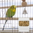 thumbnail image 1 of Comedero de plástico, 6 uds., comedero para pájaros pequeños, comedero para cacatúas, los mejores materiales, 1 of 8