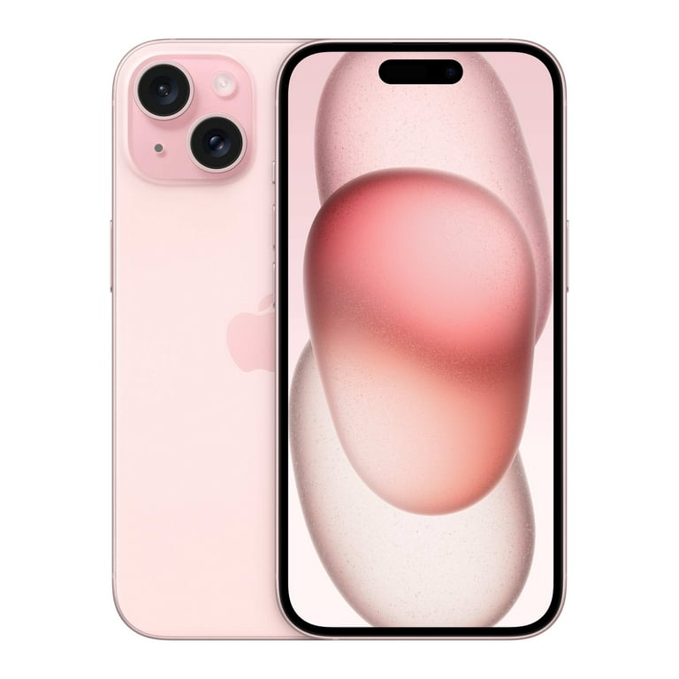 Restored Apple iPhone 15 - AT&T - 256GB Pink (Refurbished