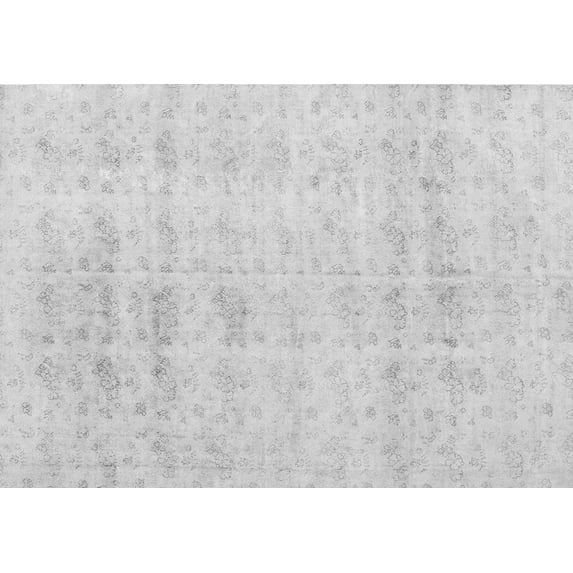 Ahgly Company Indoor Rectangle Persian Gray Traditional Area Rugs, 6' x 9'