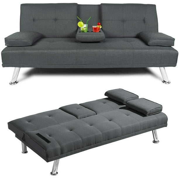 Futon Sofa Bed Twin Size Sleeper, Twin Size Futon Chair Bed