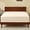 02 - Beige, variant on Twin Fitted Sheet, Bottom Single Fitted Sheet Only with Elastic Corner Straps, Deep Pocket for 10-15 Inch Mattress - Soft Microfiber - Breathable, Hypoallergenic, Wrinkle Free - Tan