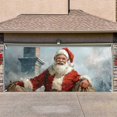 thumbnail image 4 of Riforla Holiday Cheer Garage Festive Christmas Banner with Bright Colors Festive Design Perfect for Auto Enthusiasts Home Garages Easy Hanging Durable Material Flags Banners Accessories E, 4 of 5