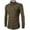Army Green, variant on Lindreshi Cardigan Sweaters for Women Fashion Men's Long Sleeve Cardigan Button Loose Outerwear Solid Blouse Coat Tops