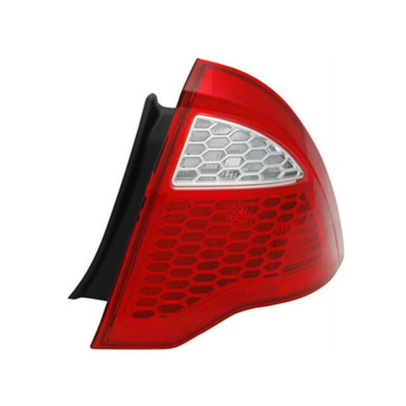 Right Passenger Side Tail Light Assembly - Compatible with 2010 - 2012 Ford Fusion and Hybrid 2011
