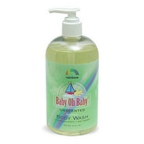 Rainbow Research Baby Oh Baby Body Wash Unscented 16 oz Liquid