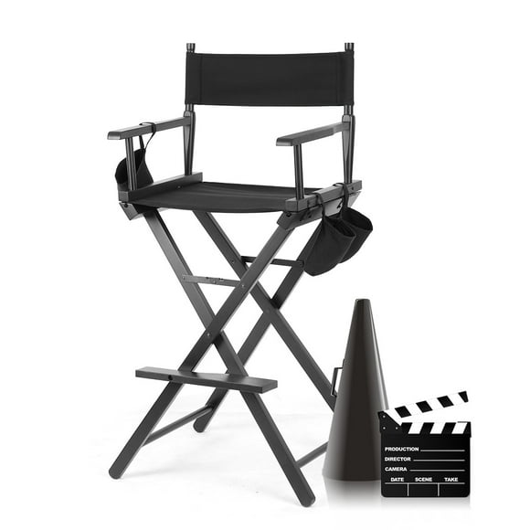 Wood Lightweight Folding Makeup Chair for Beauty Artists