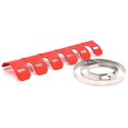 thumbnail image 1 of 1 Pcs Motorcycle Exhaust Muffler Pipe Heat Shield Cover Heel Guard For Dirt Bike- Red, 1 of 5