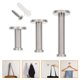 thumbnail image 1 of WEUVEB 3Ud Gancho De Pared Cilíndrico De Acero Inoxidable Para Colgar Ropa Y Complementos, 1 of 8