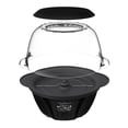 thumbnail image 2 of West Bend 82707B Stir Crazy Hot Oil Popcorn Popper, Popcorn Maker Machine with Large Serving Bowl Lid and Stirring Rod, 6 Qt, Bla, 2 of 8