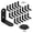black, variant on Pack of 20 L-brackets, 2x2 inches, black heavy-duty L-brackets, suitable for right-angle connections, used to support shelves, ideal for shelves, wooden furniture, and cabinets, includes screws