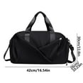 thumbnail image 2 of Fiudx Bolsa de Viaje Ligera y Espaciosa, Bolsa Deportiva Multibolsillos, Versátil para El Fin de Semana, Ideal para Viajes de Yoga, Ideal para Viajes Cortos, con Separación de Humedad y Humedad., 2 of 2