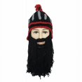 thumbnail image 3 of Gorro divertido de caballero con barba, gorro hecho a mano, gorro grueso de invierno con pulpo, máscara de esquí para Cosplay de Halloween, 3 of 4