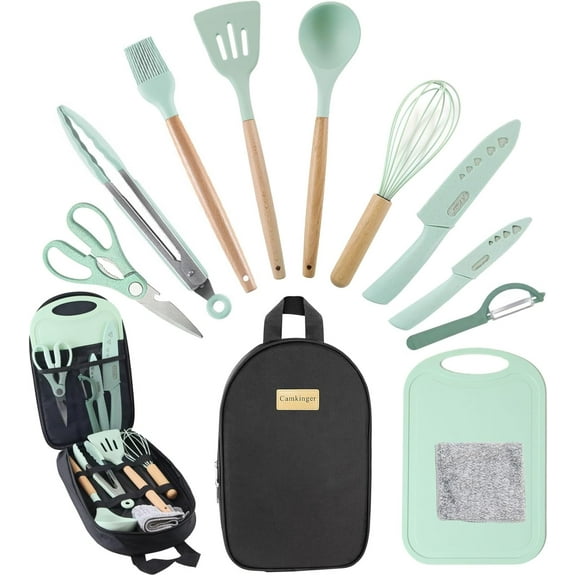 Camping Accessories Kitchen Cooking Utensils Set