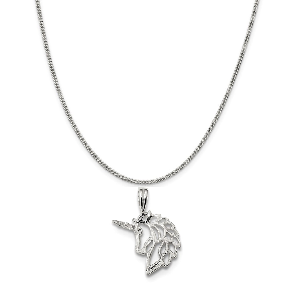 Mireval Sterling Silver Special Mom Disc Charm on a Sterling Silver Carded Box Chain Necklace 18