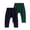Yellow, variant on fatyb 2 Pack Kids Pants Toddler Baby Boys Girls Cotton Elastic Waist Lightweight Casual Summer Trousers