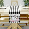thumbnail image 2 of Easter Day Table Runner Super Soft Linen Tablecloth, 13x72 Inch Long Romantic Heart Art for Kitchen Party Holiday Picnic, 2 of 7