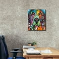 thumbnail image 3 of Epic Graffiti 'Basset Hound Original' by Dean Russo, Canvas Wall Art, 20"x24", 3 of 8
