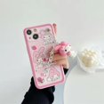 thumbnail image 1 of Sanrio Kuromi Cinnamoroll-fundas de teléfono con pulsera colgante para iPhone 14, 13, 12, 11 Pro Max, Mini, XR, XS MAX, 8X7 Fivean unisex, 1 of 2