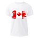 thumbnail image 4 of Tops para hombre, blusas y camisas de cuello redondo y manga corta para hombre. Camiseta de cuello redondo y manga corta con estampado de bandera canadiense para hombre. Blusa de algodón y poliéster p, 4 of 5