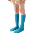 thumbnail image 2 of Wxolcjlv Kids Boys Girls Socks Unisex Solid Color Socks Funny Casual Crew Socks Toddler Dress Sock Thermal Soft Fit,12M-12Y, 2 of 5