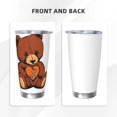 thumbnail image 3 of Vaso de 20 oz de Ivan Cornejo, taza de viaje para café con aislamiento al vacío de acero inoxidable, taza de café, taza de viaje con tapa, taza térmica para exteriores, 3 of 8