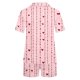 thumbnail image 4 of Conjunto de Verano para las Mujeres Día de San Valentín Amor Impreso Cuello de Manga Corta con Pantalones Cortos, Poliéster Ligero para el Uso Informal, 4 of 9