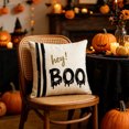thumbnail image 6 of Fall Pillow Covers Halloween Fall Decorations Sofa Couch Pillow Covers Square Summer Pillow Covers 18x18 for Farmhouse Thanksgiving Pumpkin Pillowcase Decorative Throw Pillow Covers Cushion Cases, 6 of 6