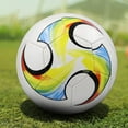 thumbnail image 5 of QHUDLV BBASILIYSD Soccer Ball Size 4,Indoor Outdoor Sport Soccer Ball Operation Christmas Machine Soccer For Child Adult Gift Stitched Ga Teen, 5 of 5