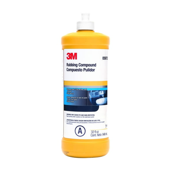 Compuesto para frotar 3M 05973, fórmula líquida, 946 ml