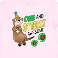 thumbnail image 4 of Inktastic One and Otterly Awesome Cute First Birthday Otter Boys or Girls Baby T-Shirt, 4 of 5
