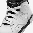 thumbnail image 6 of Toddler's Jordan 6 Retro White/Black (DV3606 112) - 3, 6 of 7