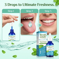 thumbnail image 2 of Bad Breath Treatment for Adults, Bad Breath Treatment with Long-Lasting Protection for Dry Mouth & Halitosis, Travel Size 30ml Peppermint, 2 of 8