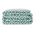 thumbnail image 4 of Mainstays All in One Reversible Comforter and Sheet set- 7 Piece, Full, Green Geo, 4 of 10