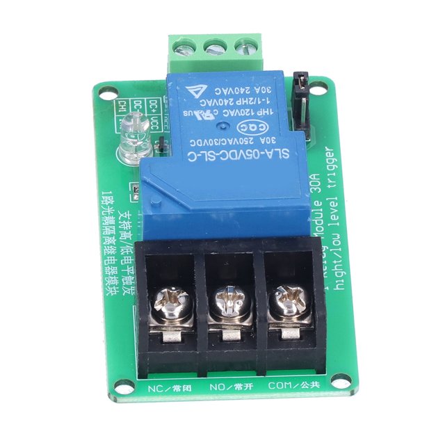 Relé De 5 V, Interfaz Humanizada Módulo De Relé De Capacidad De Conducción Fuerte Disparador Alto Y Bajo Para Control De Equipos De Automatización