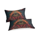 thumbnail image 3 of Fashion Bedroom Decor The Eye of God Printed Duvet Cover Pillowcase Adult Stylish Bedspreads,Full (80"x90"), 3 of 6