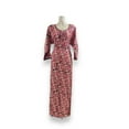 thumbnail image 2 of Traditional BD Linen Maxi with Matching Dupatta &ndash; Cultural Wear for Women, 04, 2 of 2
