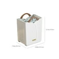 thumbnail image 4 of XWSHYW Almacenamiento y Organización Del Baño. Cesta de Ropa Sucia Plegable Cesta de Almacenamiento de Ropa Sucia Cesta de Ropa Sucia para El Hogar Cesta de Lavandería, 4 of 7