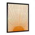 thumbnail image 3 of Designart Imprimé soleil orange III Art mural encadré, 3 of 4